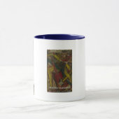 abstrakte Gitarrist IV Tasse (Zentrum)