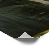 Abstrakte Gitarrist Poster (Ecke)