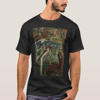 Abstrakte Gitarrist T-Shirt
