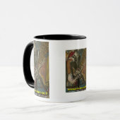 abstrakte Gitarrist V Tasse (Vorderseite Links)