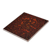 Abstrakte glänzende Beschaffenheit der Lava Fliese (Seite)