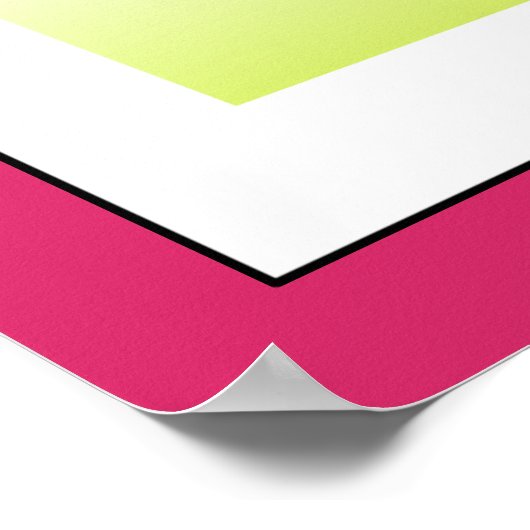 Abstrakte Glasgow-Rose Poster (Ecke)