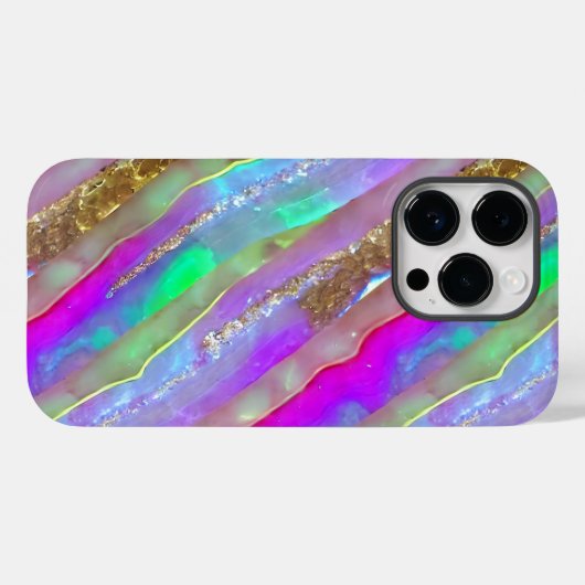 Abstrakte Glaskunst Case-Mate iPhone Hülle (Rückseite (Horizontal))