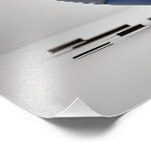 Abstrakte Glaskunstkunst Fotodruck (Ecke)