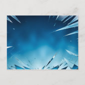 Abstrakte Glaskunstkunst Postkarte (Vorderseite)