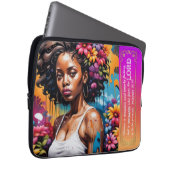 Abstrakte Glaubensgemeinde 31 30 Laptopschutzhülle (Vorne Rechts)