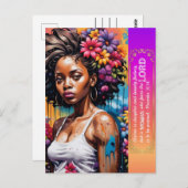 Abstrakte Glaubensgemeinde 31 30 Postkarte (Vorne/Hinten)