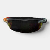 Abstrakte Glitch-Art-Digitale Verzerrung Gitter Bauchtasche (Ablage )
