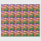 Abstrakte Glitch: Textur des Prüffelds Geschenkpapier (Flach)