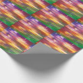Abstrakte Glitch: Textur des Prüffelds Geschenkpapier (Ecke)