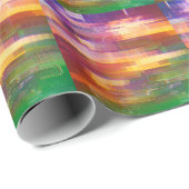 Abstrakte Glitch: Textur des Prüffelds Geschenkpapier (Rolleneckpunkt)