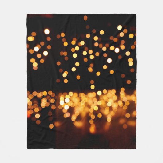 Abstrakte Glitzer Fleecedecke (Vorderseite)