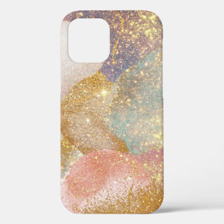 Abstrakte Glitzer Galaxie lila rosa Raumfunkel Case-Mate iPhone Hülle