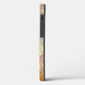 Abstrakte Glitzer Galaxie lila rosa Raumfunkel Case-Mate iPhone Hülle (Rückseite / Links)