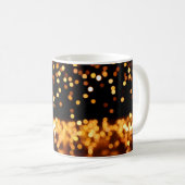 Abstrakte Glitzer Kaffeetasse (VorderseiteRechts)
