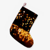 Abstrakte Glitzer Kleiner Weihnachtsstrumpf (Vorderansicht (hängend))