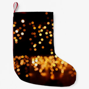 Abstrakte Glitzer Kleiner Weihnachtsstrumpf