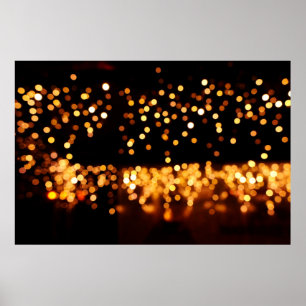 Abstrakte Glitzer Poster