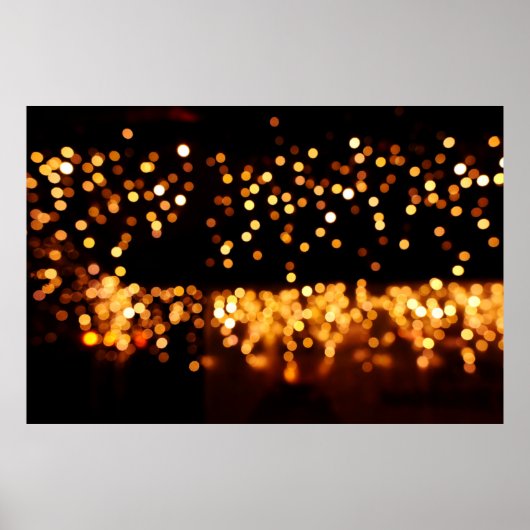 Abstrakte Glitzer Poster (Vorne)