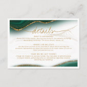 Abstrakte Glitzer Strata Details zu Gr ID903 Begleitkarte (Rückseite)