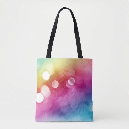 Abstrakte Glow Tote Bag Tasche (Vorderseite)