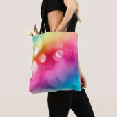Abstrakte Glow Tote Bag Tasche (Von Nahem)