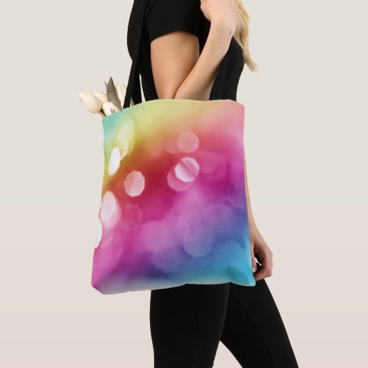 Abstrakte Glow Tote Bag Tasche (Von Nahem)