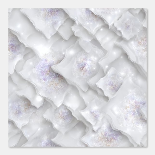 Abstrakte Glühkaskade Tapete (Vorderseite)