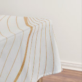 Abstrakte Gold Blätter Artwork | Tablecloth Tischdecke (Beispiel)