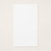 Abstrakte Gold Foil Circle Earring Display Card (Rückseite)