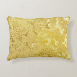 Abstrakte Gold Grunge Textur Hintergrund Dekokissen