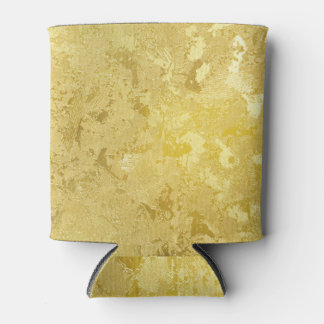 Abstrakte Gold Grunge Textur Hintergrund Dosenkühler