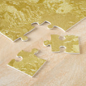 Abstrakte Gold Grunge Textur Hintergrund Puzzle (Seite)
