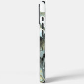 Abstrakte Gold- und Graue Marmorsteinflüssigkeit Case-Mate iPhone Hülle (Rückseite / Links)