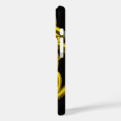 ABSTRAKTE GOLD-ZELLTIKKNOTEN MIT GEMSTONS Case-Mate iPhone HÜLLE (Rückseite / Links)