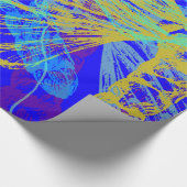 Abstrakte Goldbarmherzigkeit Geschenkpapier (Ecke)