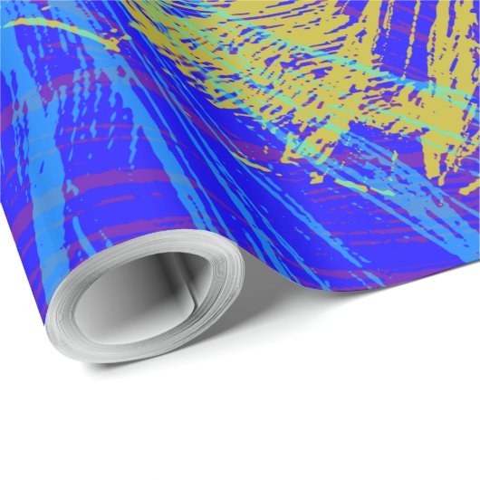 Abstrakte Goldbarmherzigkeit Geschenkpapier (Rolleneckpunkt)