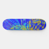 Abstrakte Goldbarmherzigkeit Skateboard (Horizontal)