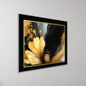 abstrakte Goldblüte Foliendrucke (Ablage )