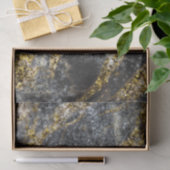 Abstrakte goldene funkelnde felsige Textur Seidenpapier (Geschenk)