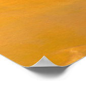 Abstrakte Goldene Grunge Poster (Ecke)