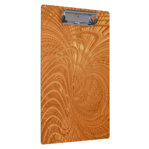 Abstrakte goldene Zwischenablage Klemmbrett