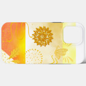 Abstrakte Goldfelder Case-Mate iPhone Hülle (Rückseite (Horizontal))
