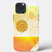 Abstrakte Goldfelder Case-Mate iPhone Hülle (Rückseite)