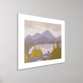 abstrakte Goldlandschaft Foliendrucke (Ablage )