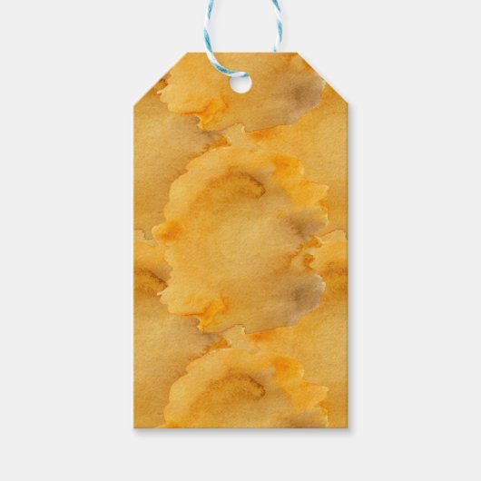 ABSTRAKTE GOLDSCHADE GESCHENKANHÄNGER (Vorderseite)