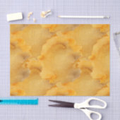 ABSTRAKTE GOLDSCHADE SEIDENPAPIER (Handwerk)