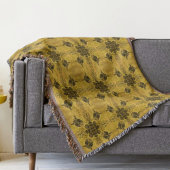 Abstrakte Goth Tribal Line Zeichnend Wiederholungs Decke