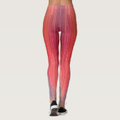 Abstrakte Gradienten | Regenbogen-Drip Leggings (Rückseite)