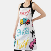 Abstrakte Graffiti-Buchstaben mit g Schürze (InSitu)